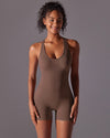 DJP Brown Honey Short Bodysuit