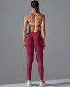 DJP Luxurious Red Valor Long Gym Suit