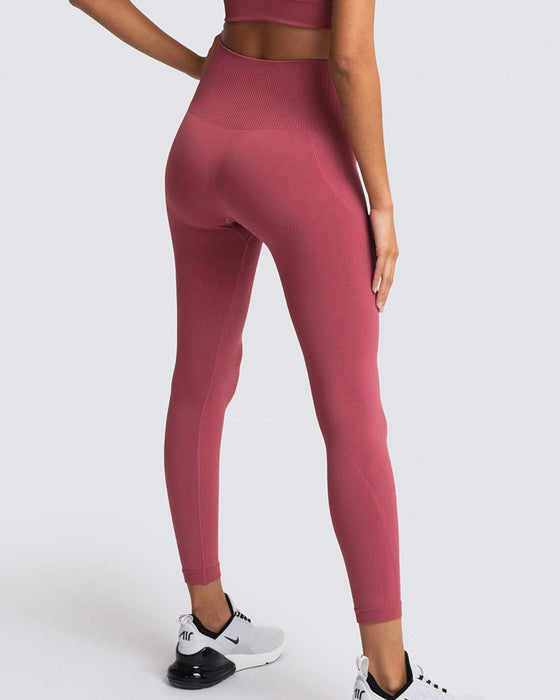 DJP Red Peach Seamless Legging