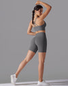 DJP Grey Clay Short Gym Suit