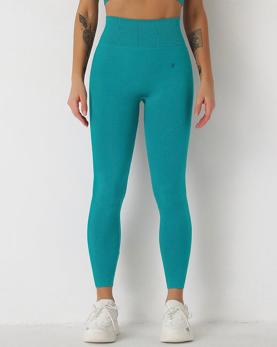 DJP Blue Meander Seamless Legging