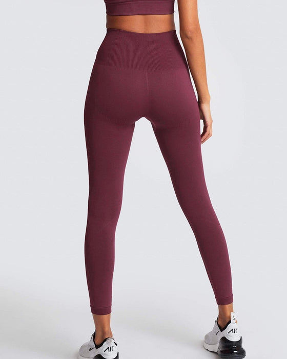 DJP Purple Peach Seamless Legging