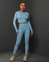 DJP Blue Air Long Gym Suit