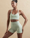 DJP Green Mint Short Gym Suit