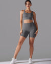 DJP Grey Clay Short Gym Suit