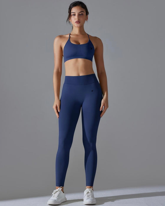 DJP Luxurious Blue Aura Long Gym Suit